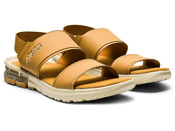 Brown Asics GEL-QUANTUM 90 SD FO Men's Sandals | XDWI7831