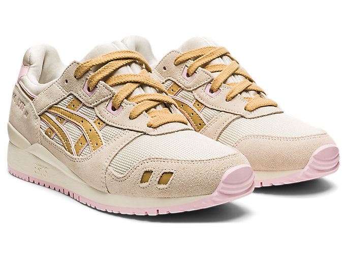 Brown Beige Asics GEL-LYTE III OG Women's Sneakers | NHEM8972