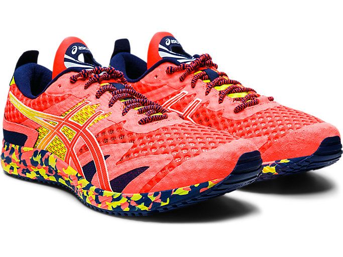 Coral / Coral Asics GEL-NOOSA TRI 12 Men's Running Shoes | JEHN6964