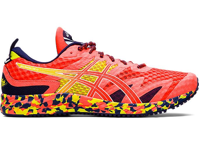 Coral / Coral Asics GEL-NOOSA TRI 12 Men\'s Running Shoes | JEHN6964