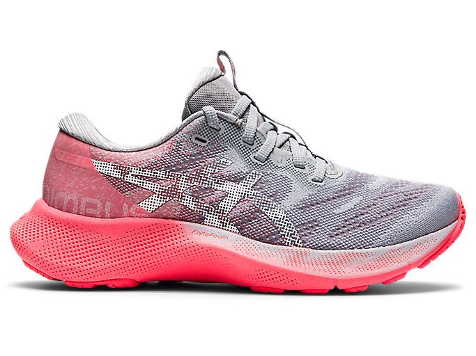 Coral / White Asics GEL-NIMBUS LITE 2 Women's Running Shoes | RYKD9969