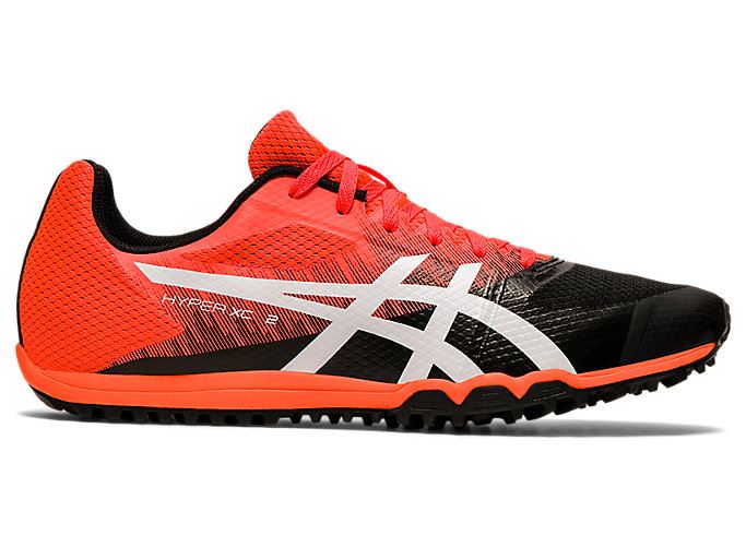 Coral / White Asics HYPER XC 2 Men's Track Shoes | DQVX7603