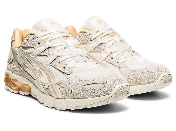 Cream Asics GEL-KAYANO V KZN Men's Running Shoes | YBYG2336