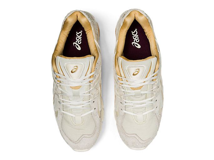 Cream Asics GEL-KAYANO V KZN Men's Running Shoes | YBYG2336