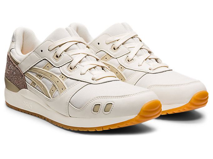 Cream Asics GEL-LYTE III OG Men's Sneakers | XHMU3440