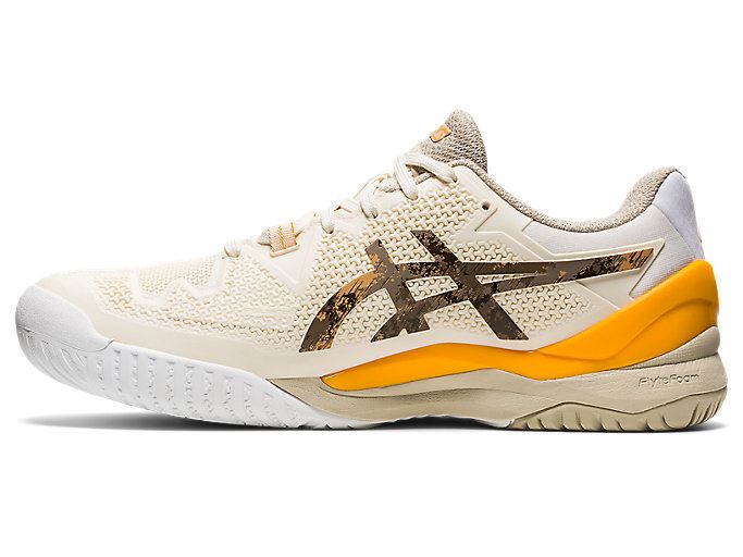 Cream Asics GEL-RESOLUTION 8 L.E. Men's Tennis Shoes | SBTZ8534