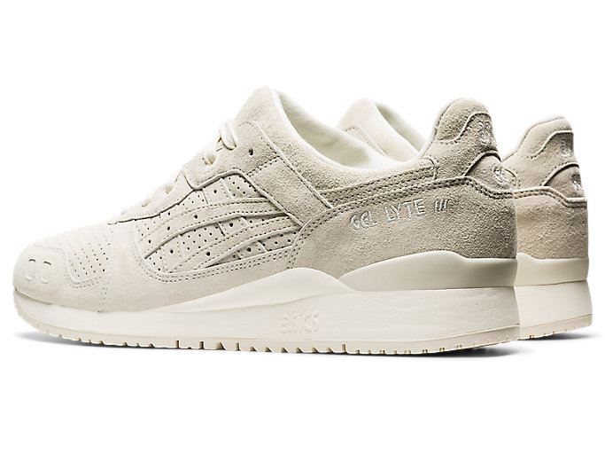 Cream / Cream Asics GEL-Lyte III Men's Sneakers | HOWA4950