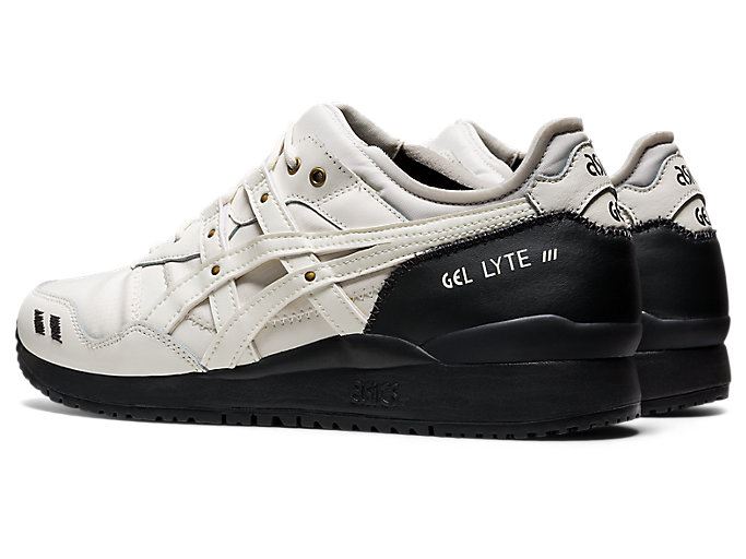 Cream / Deep Grey Asics GEL-LYTE III OG Men's Sneakers | YSAC7261