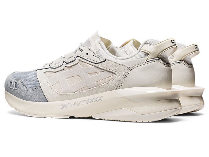 Cream / Grey Asics GEL-LYTE XXX Men's Sneakers | MGDB6039