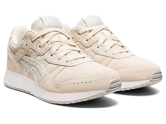 Cream / Grey Asics LYTE CLASSIC Women's Sneakers | TCUZ5204