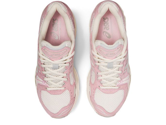 Cream / Pink Asics GEL-KAYANO 14 Women's Sneakers | XMWA5689