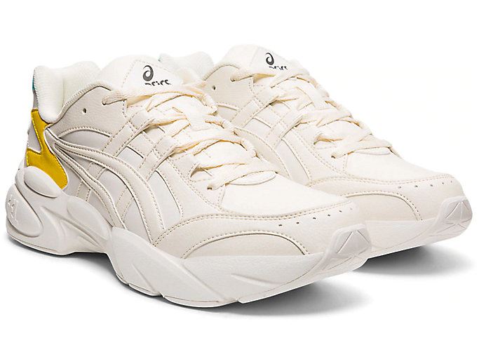 Cream / Yellow Asics GEL-BND Men's Sneakers | QVPE6149