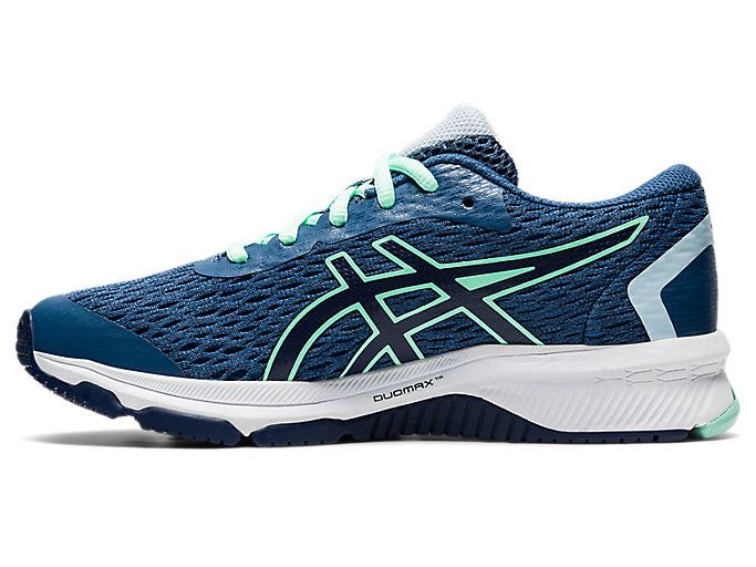 Dark Grey / Navy Asics GT-1000 9 GS Kids' Sneakers | LYWY3177