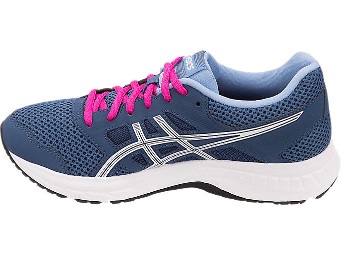 Dark Grey / White Asics GEL-CONTEND 5 Women's Running Shoes | GTRI7461