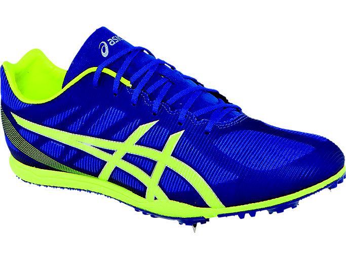 Deep Blue / Yellow Asics Heat Chaser Men's Track Shoes | OWED8536