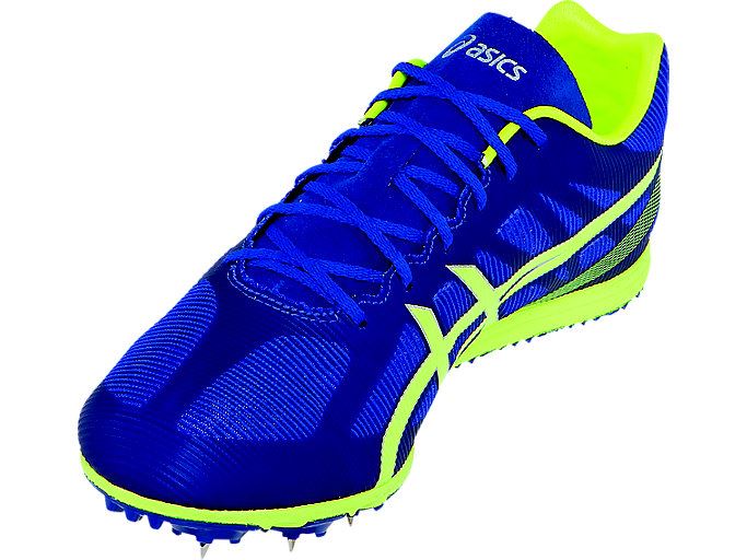 Deep Blue / Yellow Asics Heat Chaser Men's Track Shoes | OWED8536