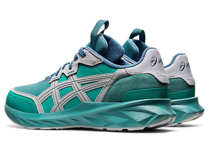 Deep Green / Grey Asics HS1-S TARTHER BLAST Men's Sneakers | WYEL6370