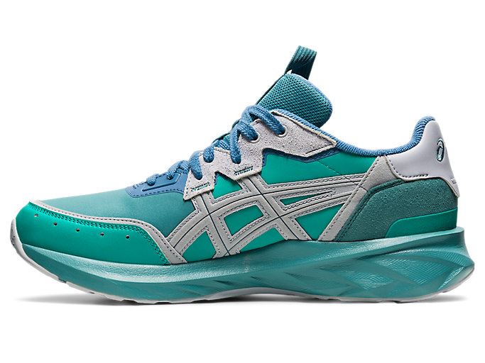 Deep Green / Grey Asics HS1-S TARTHER BLAST Men's Sneakers | WYEL6370