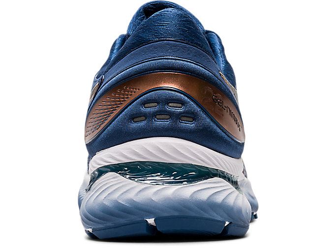 Deep Grey Asics GEL-NIMBUS 22 (4E) Men's Running Shoes | ZUWX2683