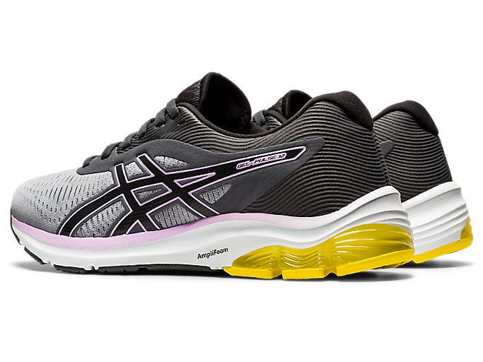 Deep Grey Asics GEL-PULSE 12 Women's Running Shoes | HKMN8361