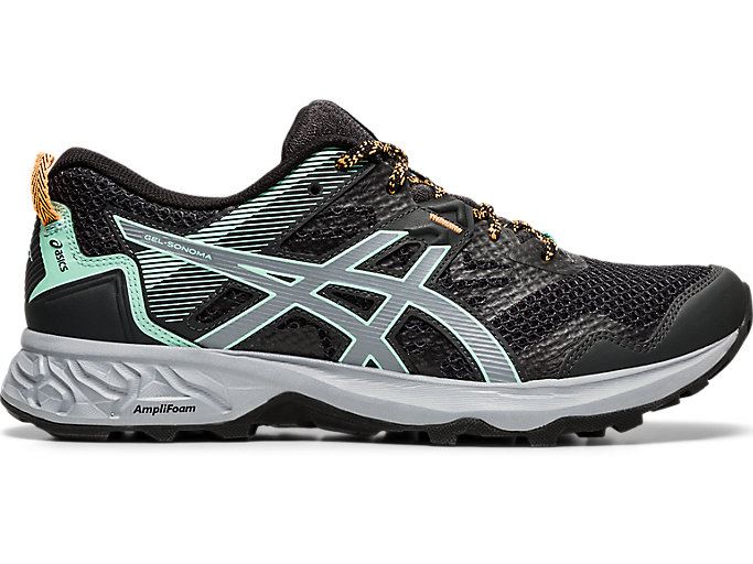 Deep Grey Asics GEL-Sonoma 5 Women\'s Trail Running Shoes | STHI7021