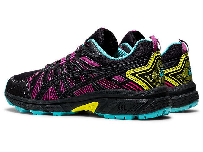 Deep Grey Asics GEL-VENTURE 7 Women's Trail Running Shoes | JMFX7956