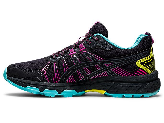 Deep Grey Asics GEL-VENTURE 7 Women's Trail Running Shoes | JMFX7956