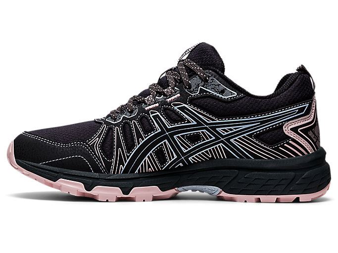 Deep Grey / Black Asics GEL-VENTURE 7 Women's Trail Running Shoes | KSIK2935