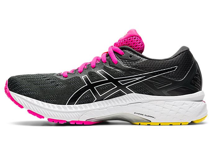 Deep Grey / Black Asics GT-2000 9 Women's Running Shoes | BPRY2445