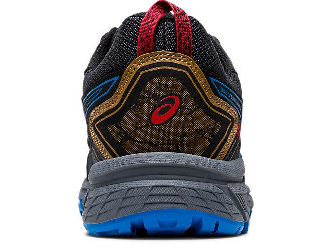 Deep Grey / Blue Asics GEL-VENTURE 7 Men's Trail Running Shoes | UWGY2909