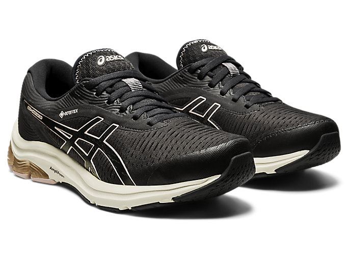 Deep Grey / Deep Grey Asics GEL-PULSE 12 G-TX Women's Running Shoes | DEPE4362