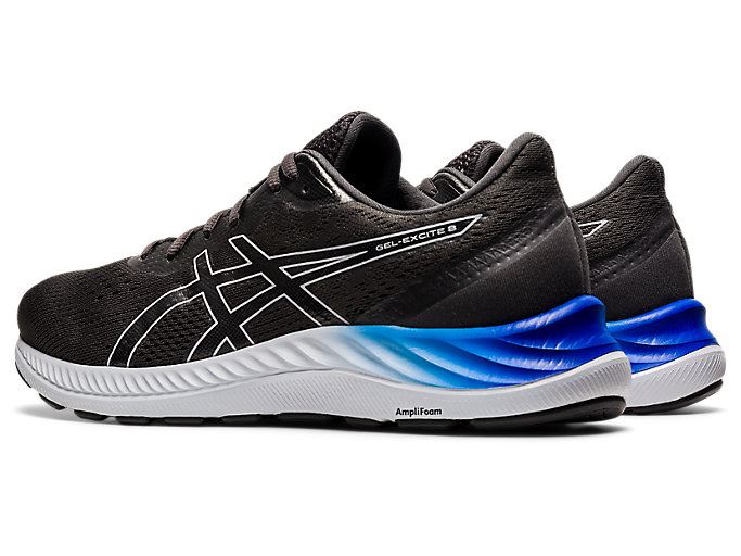 Deep Grey / Grey Asics GEL-EXCITE 8 Men's Running Shoes | UIQM2581