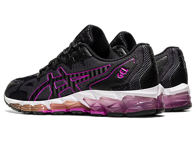 Deep Grey / Purple Asics GEL-QUANTUM 360 6 Women's Sneakers | BKXI0990