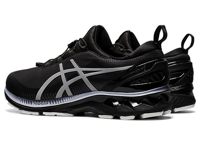 Deep Grey / Silver Asics GEL-KAYANO 27 AWL Men's Running Shoes | YTNB3462