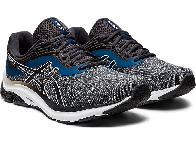 Deep Grey / White Asics GEL-Pulse 11 MX Men's Running Shoes | NICN7913