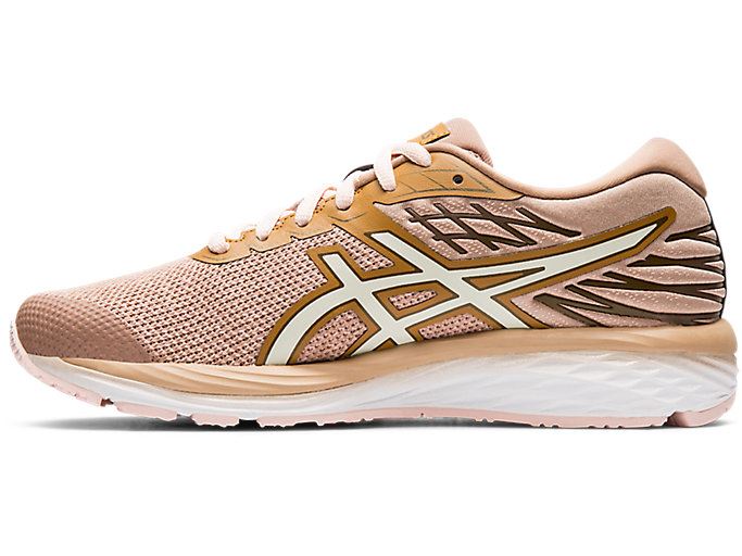 Dusty Steppe / Birch Asics GEL-CUMULUS 21 Women's Running Shoes | BRVV4995