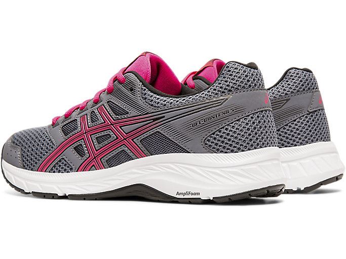 Fuchsia Purple Asics GEL-CONTEND 5 (D) Women's Running Shoes | RZCY8090