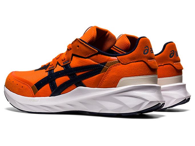 Gold Orange Asics TARTHER BLAST Men's Sneakers | XPTV8805