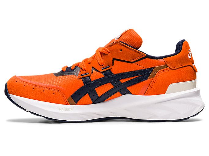 Gold Orange Asics TARTHER BLAST Men's Sneakers | XPTV8805