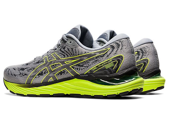 Green Asics GEL-CUMULUS 23 Men's Running Shoes | BCBL4625