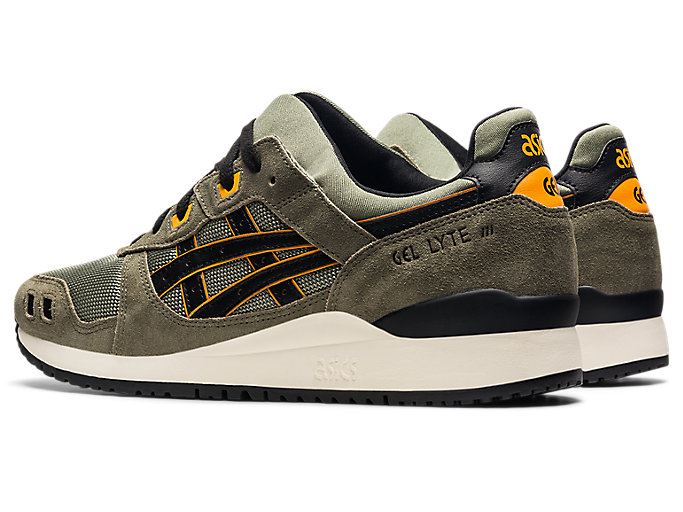 Green / Black Asics GEL-LYTE III OG Men's Sneakers | ODRJ7050