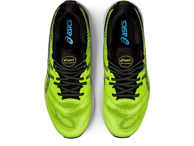 Green / Black Asics GEL-NIMBUS 23 Men's Running Shoes | JNGD5096