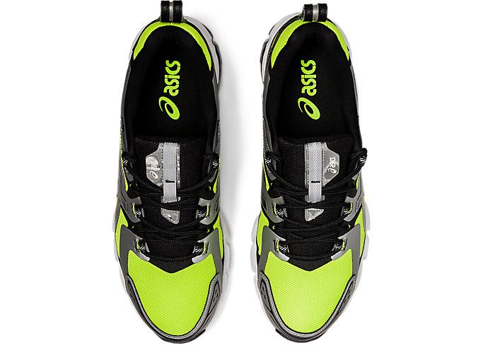 Green / Black Asics GEL-QUANTUM 180 Men's Sneakers | LWRT1545