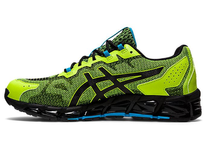 Green / Black Asics GEL-QUANTUM 360 6 Men's Sneakers | BHJI4345