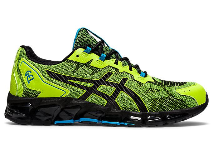 Green / Black Asics GEL-QUANTUM 360 6 Men's Sneakers | BHJI4345