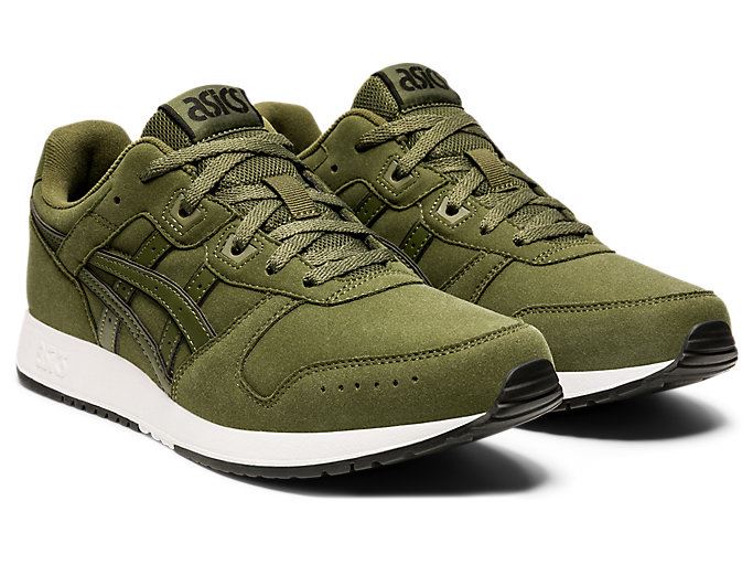 Green / Black Asics LYTE CLASSIC Men's Sneakers | BRWD0509