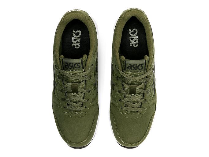 Green / Black Asics LYTE CLASSIC Men's Sneakers | BRWD0509