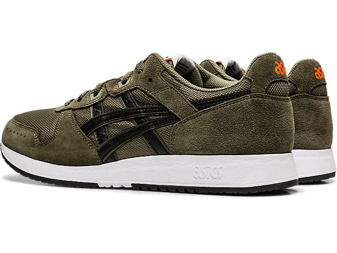 Green / Black Asics LYTE CLASSIC Men's Sneakers | LQGJ5114