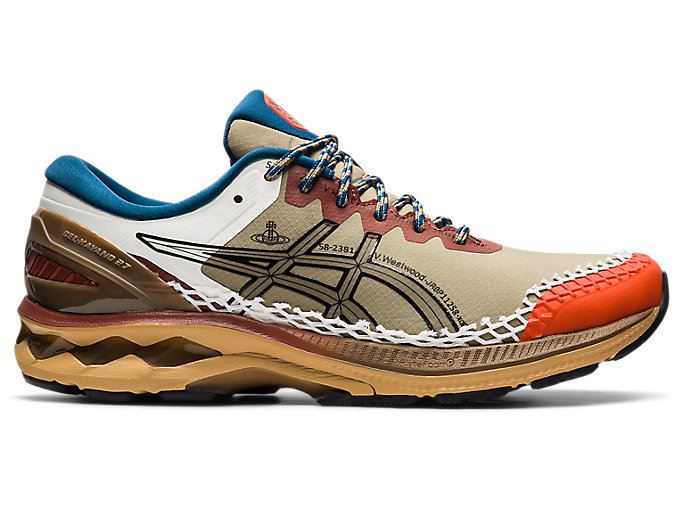 Green / Brown Asics GEL-KAYANO 27 DE Men's Sneakers | ULAU9112