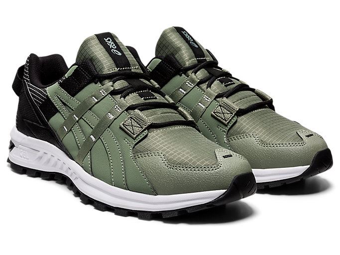 Green / Green Asics GEL-CITREK 2 Men's Sneakers | UHDU3414